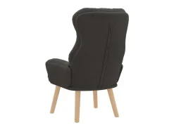 Poltrona| Poltrona | Cadeira de Sala | Cadeira Relaxante Cinzento escuro 69x74x93 cm tecido SHL258847 Cinza antracite