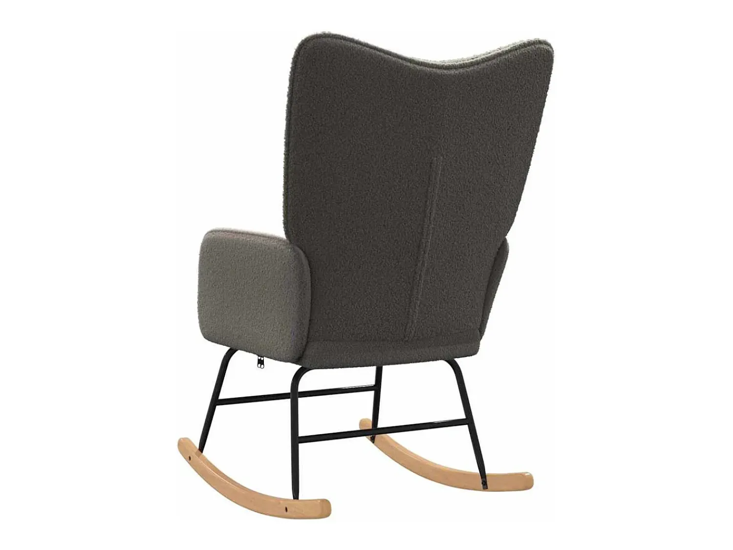 Poltrona| Poltrona | Cadeira de Sala | Cadeira Relaxante Cinzento escuro 61x78x98 cm tecido SHL34748 Cinza antracite