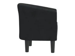 Poltrona | Cadeira Relax | Poltrona Confortável para Sala veludo SHL6395 Preto