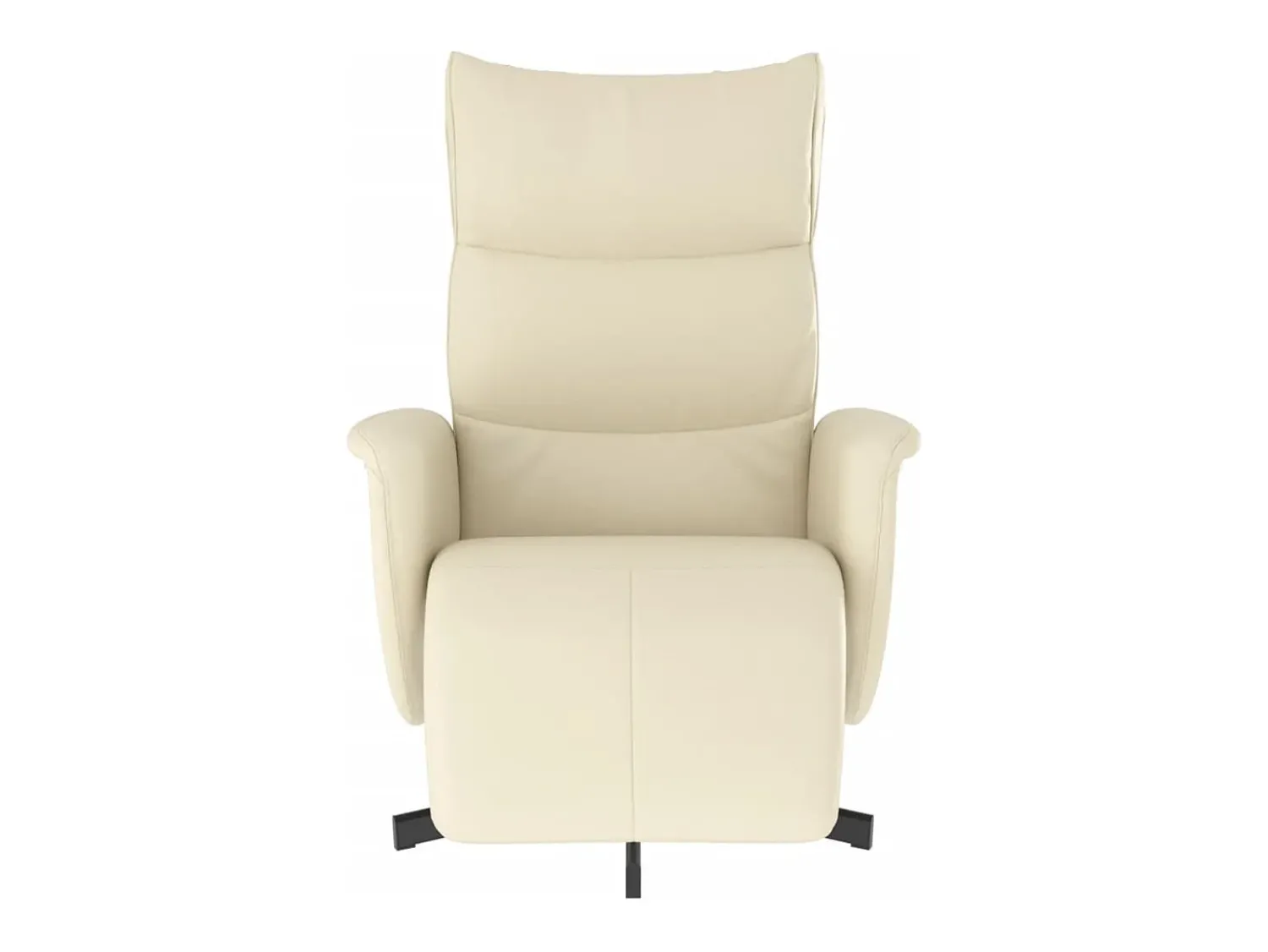 Poltrona | Cadeira Relax | Cadeira reclinável com apoio de pés couro artificial cor SHL822435^ Poltrona