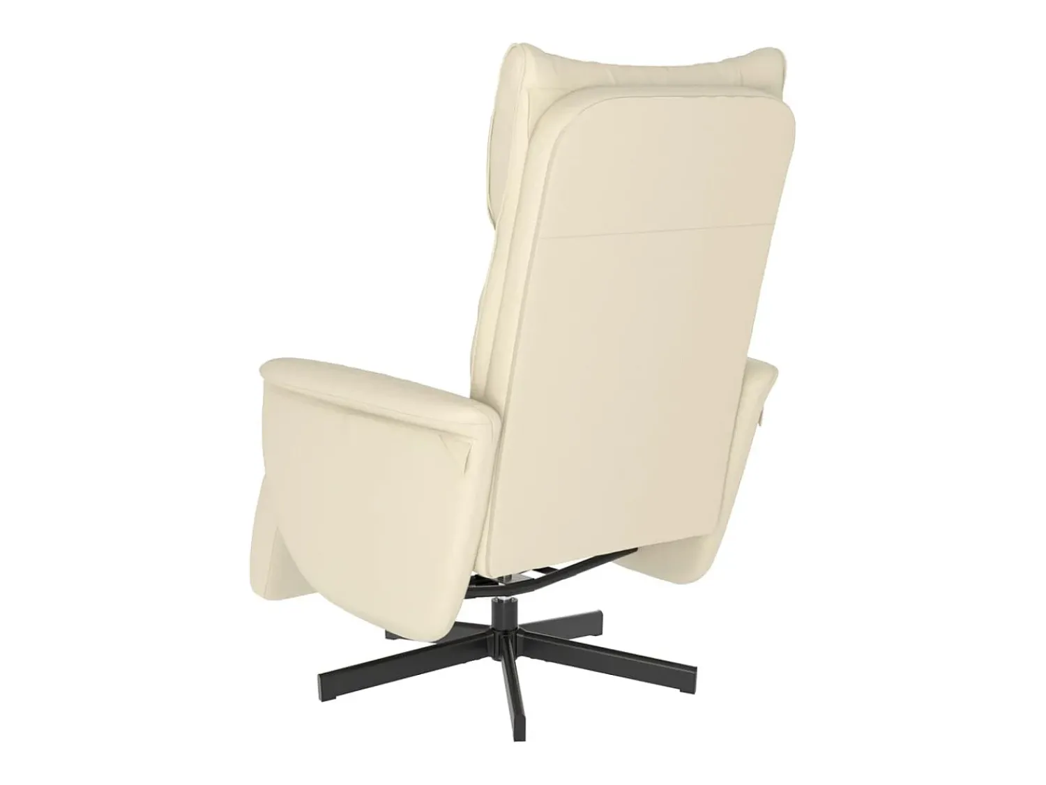 Poltrona | Cadeira Relax | Cadeira reclinável com apoio de pés couro artificial cor SHL822435^ Poltrona