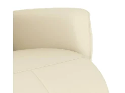 Poltrona | Cadeira Relax | Cadeira reclinável com apoio de pés couro artificial cor SHL822435^ Poltrona
