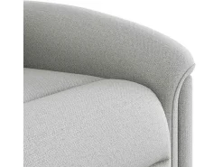 Best Poltrona | Cadeira Relax | Cadeira reclinável tecido nuvem SHL651771 Cinzento