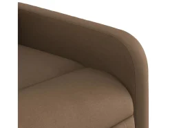 Poltrona| Poltrona | Cadeira Relax | Cadeira reclinável tecido SHL753811 Castanho