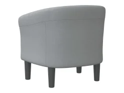 Poltrona* Poltrona | Cadeira Relax | Poltrona Confortável para Sala tecido -claro SHL773515 Cinzento