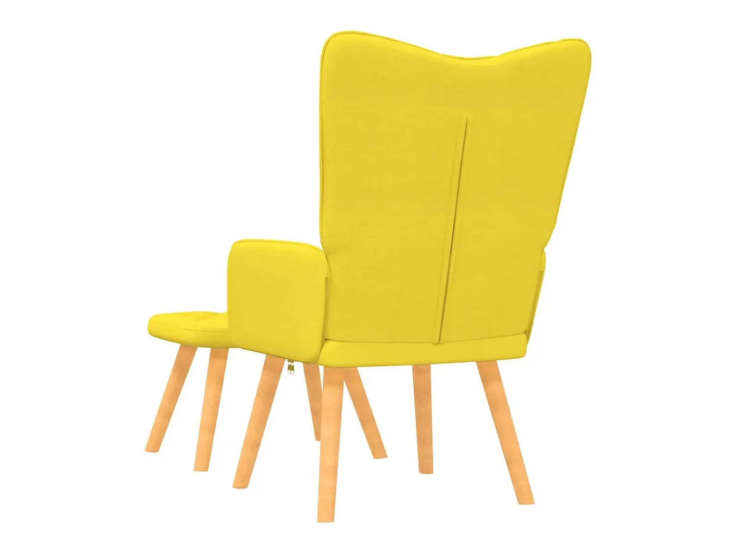 Online Poltrona | Cadeira Relax com banco tecido mostarda SHL523295 Amarelo