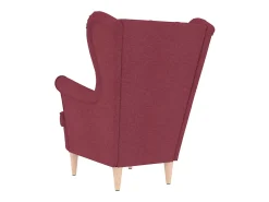 Discount Poltrona | Cadeira Relax com apoio de braços 74x84x100 cm tecido tinto SHL10114 Vermelho