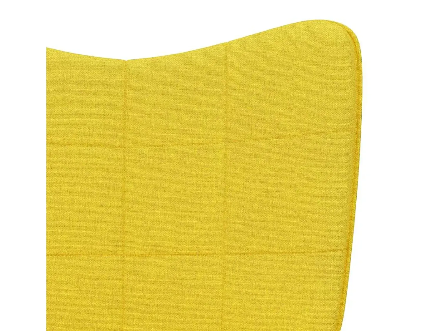 New Poltrona | Cadeira Relax com banco tecido mostarda SHL972587 Amarelo