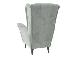 Poltrona | Cadeira Relax com banco veludo -claro SHL332935^ Poltrona