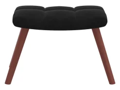 Poltrona | Cadeira Relax com banco veludo SHL645016^ Poltrona