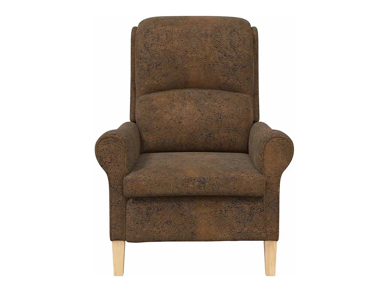 Poltrona* Poltrona | Cadeira Relax 76x94x102 cm Couro sintético SHL885075 Castanho