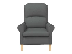 Best Poltrona | Cadeira Relax Cinzento escuro 76x94x102 cm tecido SHL600936 Cinza antracite