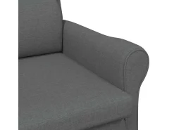 Best Poltrona | Cadeira Relax Cinzento escuro 76x94x102 cm tecido SHL600936 Cinza antracite