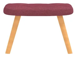 Poltrona | Cadeira Relax com banco tecido tinto SHL498099^ Poltrona