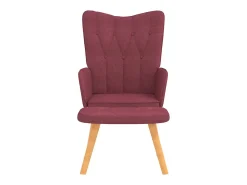 Poltrona | Cadeira Relax com banco tecido tinto SHL498099^ Poltrona