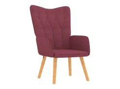 Poltrona | Cadeira Relax com banco tecido tinto SHL498099^ Poltrona