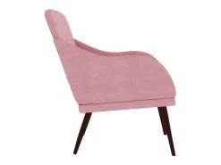 Poltrona | Cadeira Relax com apoio de braços 63x76x80 cm veludo SHL848131^ Poltrona