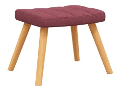 Poltrona* Poltrona | Cadeira Relax com banco tecido tinto SHL962287 Vermelho