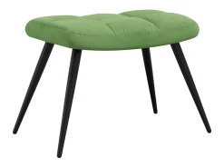 Hot Poltrona | Cadeira Relax com banco veludo -claro SHL695810 Verde