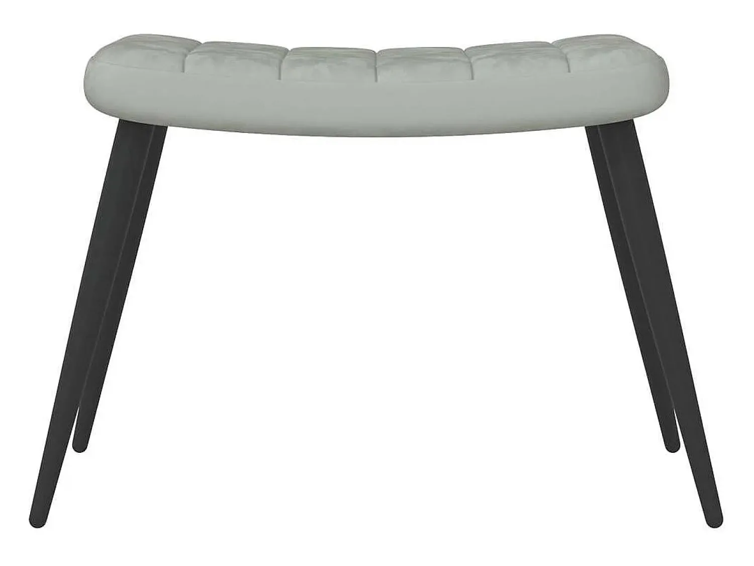 Poltrona* Poltrona | Cadeira Relax com banco veludo -claro SHL312002 Cinzento