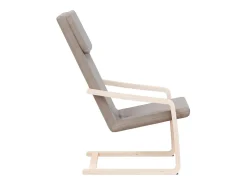Poltrona| Poltrona | Cadeira Relax tecido cinzento-acastanhado SHL528202 Taupe