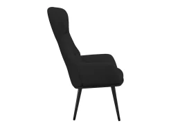 Poltrona| Poltrona | Cadeira Relax tecido SHL676591 Preto