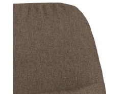 New Poltrona | Cadeira Relax tecido cinzento-acastanhado SHL339348 Taupe