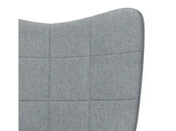 Poltrona | Cadeira Relax tecido -claro SHL49314^ Poltrona