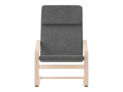 Discount Poltrona | Cadeira Relax tecido cinzento-escuro SHL106752 Cinza antracite