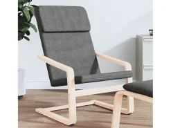 Discount Poltrona | Cadeira Relax tecido cinzento-escuro SHL106752 Cinza antracite