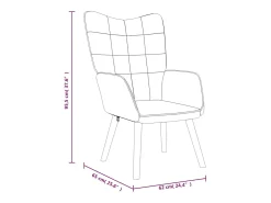 Poltrona | Cadeira Relax tecido SHL684120^ Poltrona
