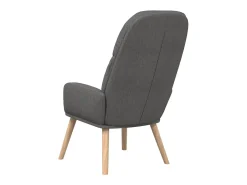 Best Poltrona | Cadeira Relax tecido cinzento-escuro SHL647577 Cinza antracite