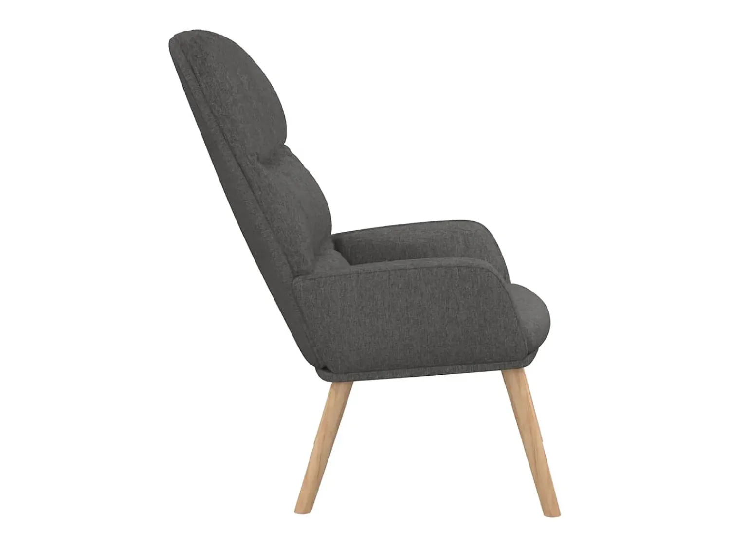 Best Poltrona | Cadeira Relax tecido cinzento-escuro SHL647577 Cinza antracite