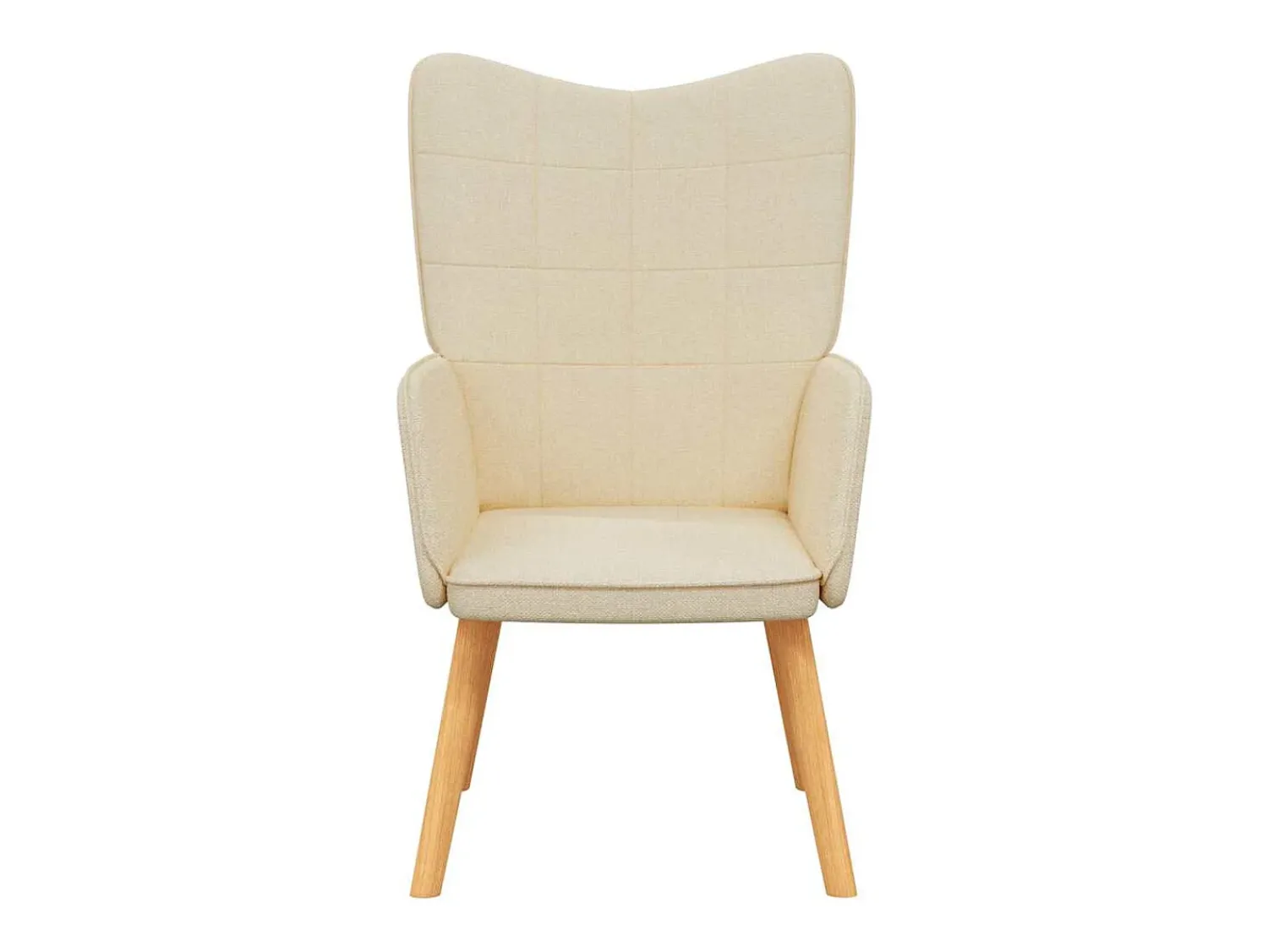 Clearance Poltrona | Cadeira Relax tecido cor SHL75883 Creme