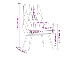Sale Poltrona | Cadeira Relax veludo -claro SHL613763 Cinzento