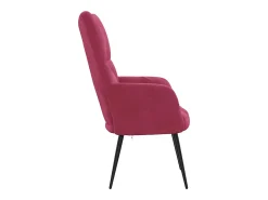 Poltrona | Cadeira Relax veludo tinto SHL45355^ Poltrona