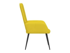 Poltrona| Poltrona | Cadeira Relax veludo mostarda SHL778483 Amarelo