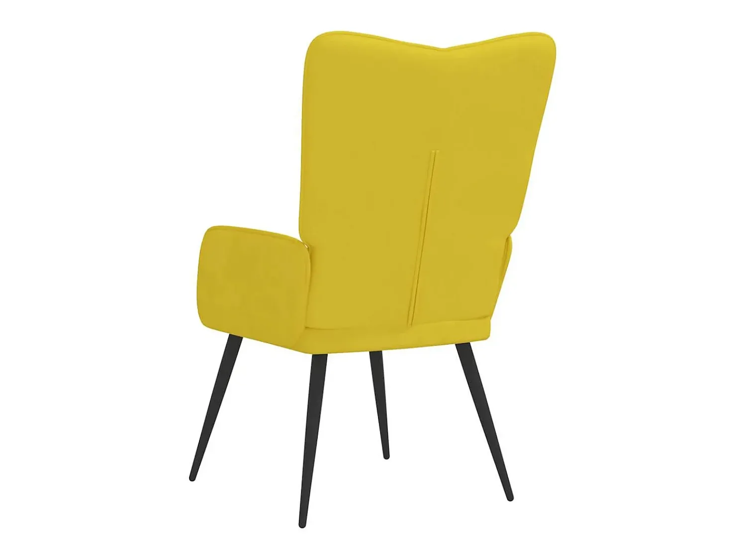 Poltrona| Poltrona | Cadeira Relax veludo mostarda SHL778483 Amarelo