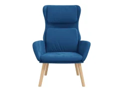Poltrona| Poltrona | Cadeira Relax veludo SHL837508 Azul