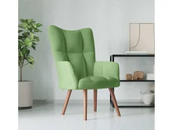 Poltrona* Poltrona | Cadeira Relax veludo -claro SHL190364 Verde