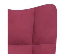 Poltrona | Cadeira Relax veludo tinto SHL644761^ Poltrona
