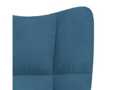 Poltrona| Poltrona | Cadeira Relax veludo SHL462353 Azul