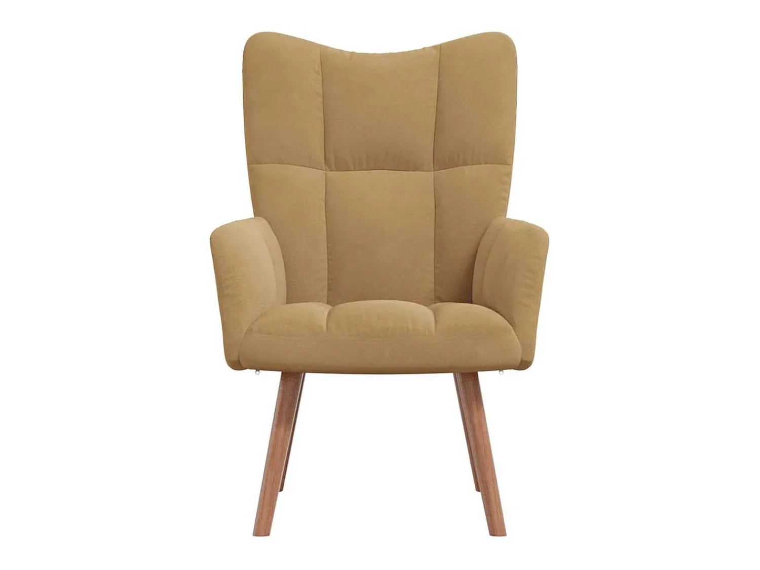 Poltrona* Poltrona | Cadeira Relax veludo SHL537964 Castanho