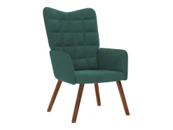 Discount Poltrona | Cadeira Relax veludo verde-escuro SHL613254 Verde pinho