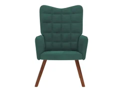 Discount Poltrona | Cadeira Relax veludo verde-escuro SHL613254 Verde pinho