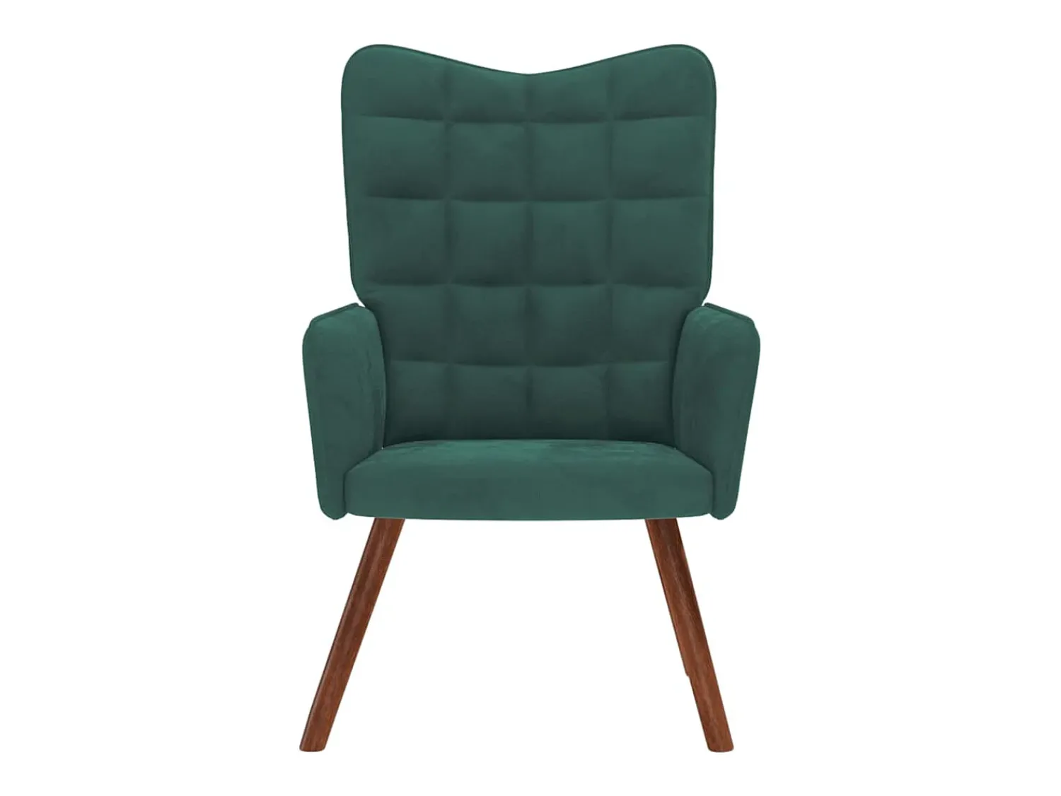 Discount Poltrona | Cadeira Relax veludo verde-escuro SHL613254 Verde pinho