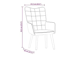 Discount Poltrona | Cadeira Relax veludo verde-escuro SHL613254 Verde pinho