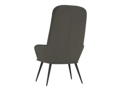 Clearance Poltrona | Cadeira Relax veludo cinzento-escuro SHL328004 Cinza antracite