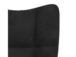 Poltrona* Poltrona | Cadeira Relax veludo SHL723889 Preto