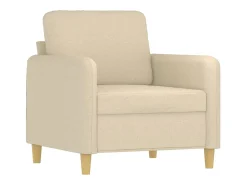 Poltrona* Poltrona 60 cm tecido cor PT455590 Creme